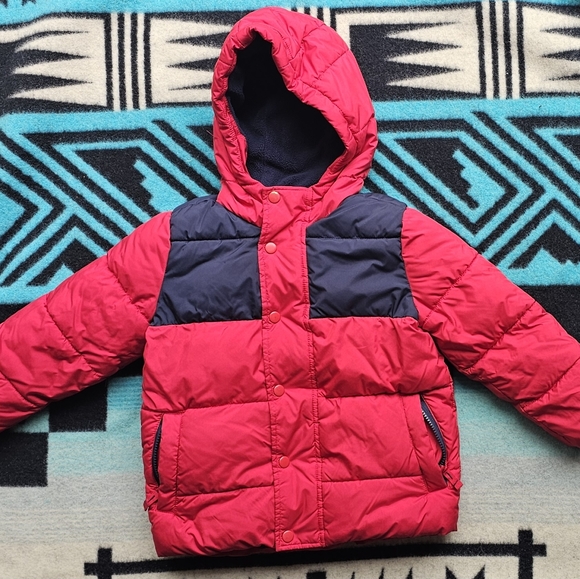 Amazon Essentials Heavyweight Hooded Puffer Jacket XS (4-5) - Picture 2 of 9